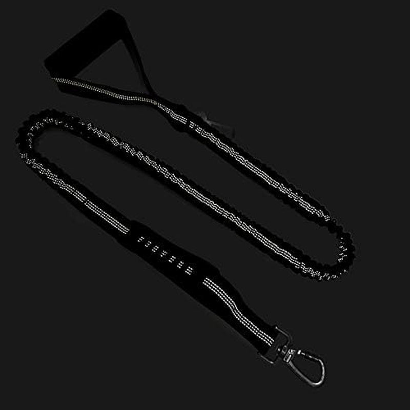 6FT Heavy Duty Reflective Bungee Dog Leash with Padded Handles - Shock Absorbing & Ideal for Training Medium to Large Dogs